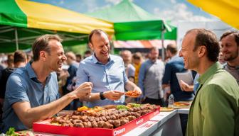 Scharfmacher Söder und Döner: CSU-Parteitag in Augsburg für drei Euro